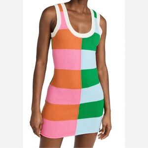 STAUD Multi Colored Dress